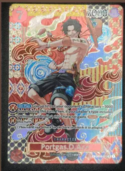 Portgas D. Ace SP OP02-013 (Special Parallel) – One Piece Card Game - Image 1