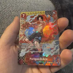 One Piece Portgas D. Ace SP OP02-013 SR Alternative English Edition - Image 1