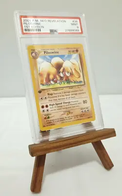 Pokemon Piloswine 1st Edition Neo Revelation PSA 9 #36/64 2001 - Image 1