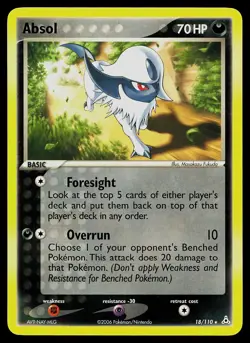 Pokemon Card Holon Phantoms Absol 18/110 Rare - Image 1