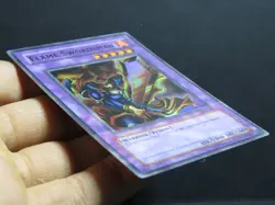 Flame Swordsman LOB-003 - Insufficient Ink Error Yugioh Card (Mint) - Image 3