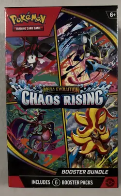 Booster Bundle Chaos Rising ME04 Pokemon TCG *NEW SEALED* - Image 1