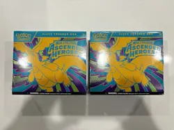 Pokemon TCG Mega Evolution Ascended Heroes Elite Trainer Box Lot of (2) ETB - Image 1