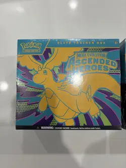 Pokemon TCG Mega Evolution Ascended Heroes Elite Trainer Box Lot of (2) ETB - Image 3