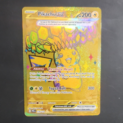 Pokemon Pikachu ex 179/131 SV Prismatic Evolutions Hyper Rare Full Art Clean - Image 1