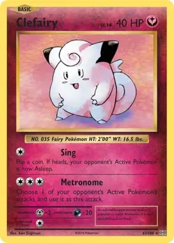 1x Clefairy | XY - Evolutions | 63/108 | Holo Rare | Holofoil | LP | Pokemon - Image 1