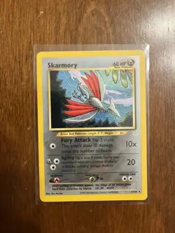 Skarmory 23/64 Neo Revelation Pokemon Card Unlimited English Rare - Image 1