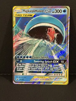 Magikarp & Wailord GX #SM166 Pokemon Promo - Image 1