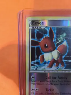 Eevee 48/90 Reverse Holo HGSS Undaunted Pokemon Card - NM Common - Image 4