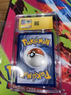 2025 Pokemon JTG EN Illustration Rare #166 Lycanroc CGC 10 PRISTINE - Image 2