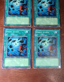 Yugioh Lot of (6) Heavy Storm Cards. SD6-EN023, SD09-EN025, SD1-EN016, YSD-EN027 - Image 4