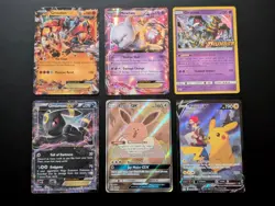 Huge Pokemon 25 Card Lot - Holos, Promos, EX, GX, Full Art - Pikachu, Umbreon - Image 1