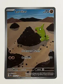 Larvitar 203/197 • SV03: Obsidian Flames • Pokemon TCG • LP - Image 1