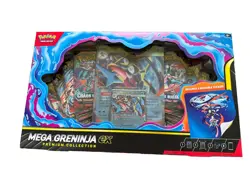 Pokemon TCG Mega Greninja-EX Premium Collection Box New Factory Sealed - Image 1