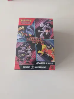 Pokemon TCG Scarlet & Violet Destined Rivals Booster Bundle 6 Packs - English - Image 1