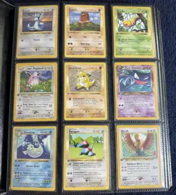 257 1st Edition Wizards Of The Coast Pokemon Cards. Base Set, Jungle, Fossil + - Image 1