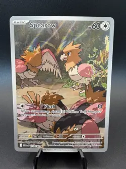 Pokemon TCG Spearow 151/132 S&V Mega Evolution Illustration Rare 2025 NM Card - Image 1