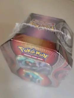 2017 Sealed Pokemon TCG Mysterious Powers Tin Marshadow-GX w/ Online Code Card - Image 2