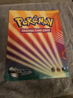 Pokemon TCG Rare Promo Gym Challenge Poster Sell Sheet Unused - Image 1
