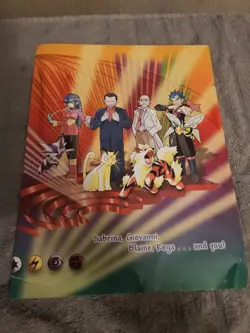 Pokemon TCG Rare Promo Gym Challenge Poster Sell Sheet Unused - Image 4