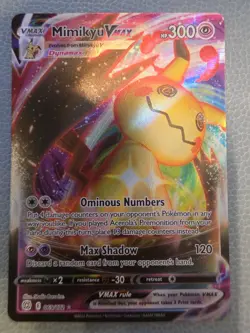 Mimikyu VMAX SWSH Brilliant Stars Pokemon Card 069/172 Rare Holo - Image 1