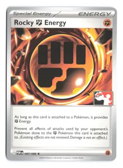 Pokemon Rocky Fighting Energy Perfect Order 087/088 Prize Pack Series 9 - Image 1