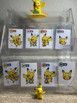 ✨POKEMON BUNDLE LOT TARUKA PIKACHU COMPLETE MASTER SETS-RED & BLUE NEW CARD ✨ - Image 1