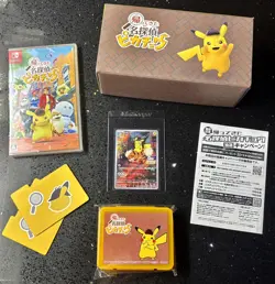 Pokemon Amazon Japan PREORDER Box With Sealed Game + Detective Pikachu 098/SV-P - Image 3