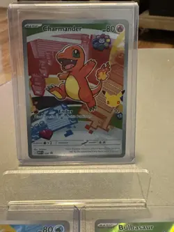 Pokemon First Partner Illustration Collection Series 1 Kanto Gen 1 Starters Set - Image 2