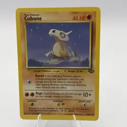 Cubone 50/64 Jungle Set | Near Mint (NM) - vintage Pokemon card TCG 1999 WOTC - Image 1