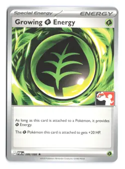 Pokemon Growing Grass Energy Perfect Order 086/088 Prize Pack Series 9 - Image 1