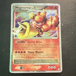 The Pokemon Company Magmortar LV.X 123/123 Mysterious Treasures Holo UR Eng - Image 1
