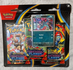 Pokemon TCG Mega Evolution Phantasmal Flames 3-Pack Blister Sneasel Promo - Image 5