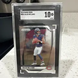 2024 PANINI PRIZM #301 CALEB WILLIAMS SGC 10 GM - Image 1