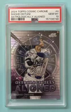 2024 Topps Cosmic Chrome - Astrologically Aligned Shohei Ohtani #AA-4 - Image 1