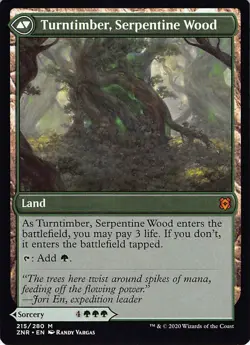 Turntimber Symbiosis M Zendikar Rising 215 NM - Image 2