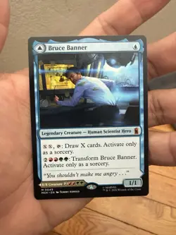 Wizards of the Coast MTG Marvel Bruce Banner/Hulk 0049 Transform x2 - Image 1