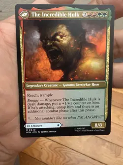Wizards of the Coast MTG Marvel Bruce Banner/Hulk 0049 Transform x2 - Image 2