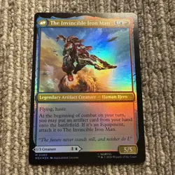 MTG Tony Stark MSH 80 Magic: The Gathering Foil Mythic NM English - Image 2
