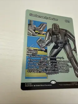 Simulacrum Synthesizer (Borderless) Marvel Universe Eternal-Legal Foil - Image 2