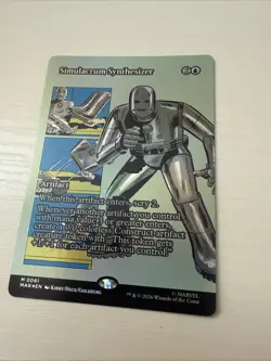 Simulacrum Synthesizer (Borderless) Marvel Universe Eternal-Legal Foil - Image 3