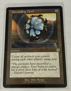 Unwinding Clock (Retro) | Magic The Gathering | BRR | NM - Image 1
