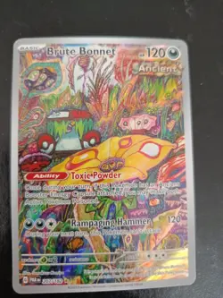 Brute Bonnet - 207/182 - Pokemon Paradox Rift Illustration Rare Card NM - Image 1