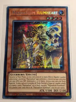 Mannadium Riumheart●YUGIOH●MP24●SECRET RARE●SPANISH●1st ED●NM●E737 - Image 1