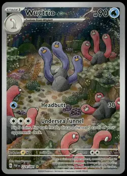 Pokemon Wugtrio SV: Paldean Fates 224/091 Englisch NM - Image 1