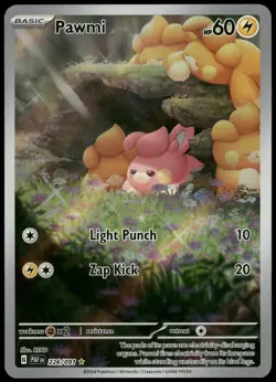 Pokemon Pawmi SV: Paldean Fates 226/091 Englisch NM - Image 1