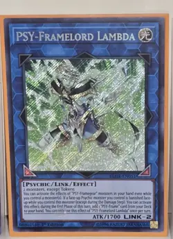 Yugioh TCG Card Lot Secret Rare 1st Edition ×5 NM/M - Image 3