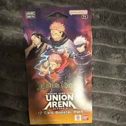 Bandai Union Arena Jujutsu Kaisen English Booster Pack 12 Cards Yuji Itadori - Image 3