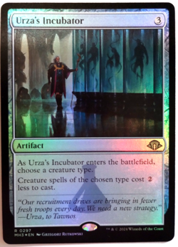 MTG Urza's Incubator - FOIL - [Modern Horizons 3] Near Mint - Image 1