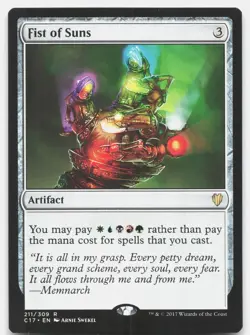 Fist of Suns - NM Near Mint - C17 Commander 2017 # 211 - MTG Magic - Image 1